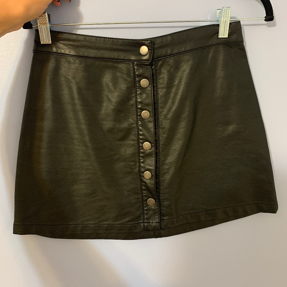 Leather Skirt from Forever 21